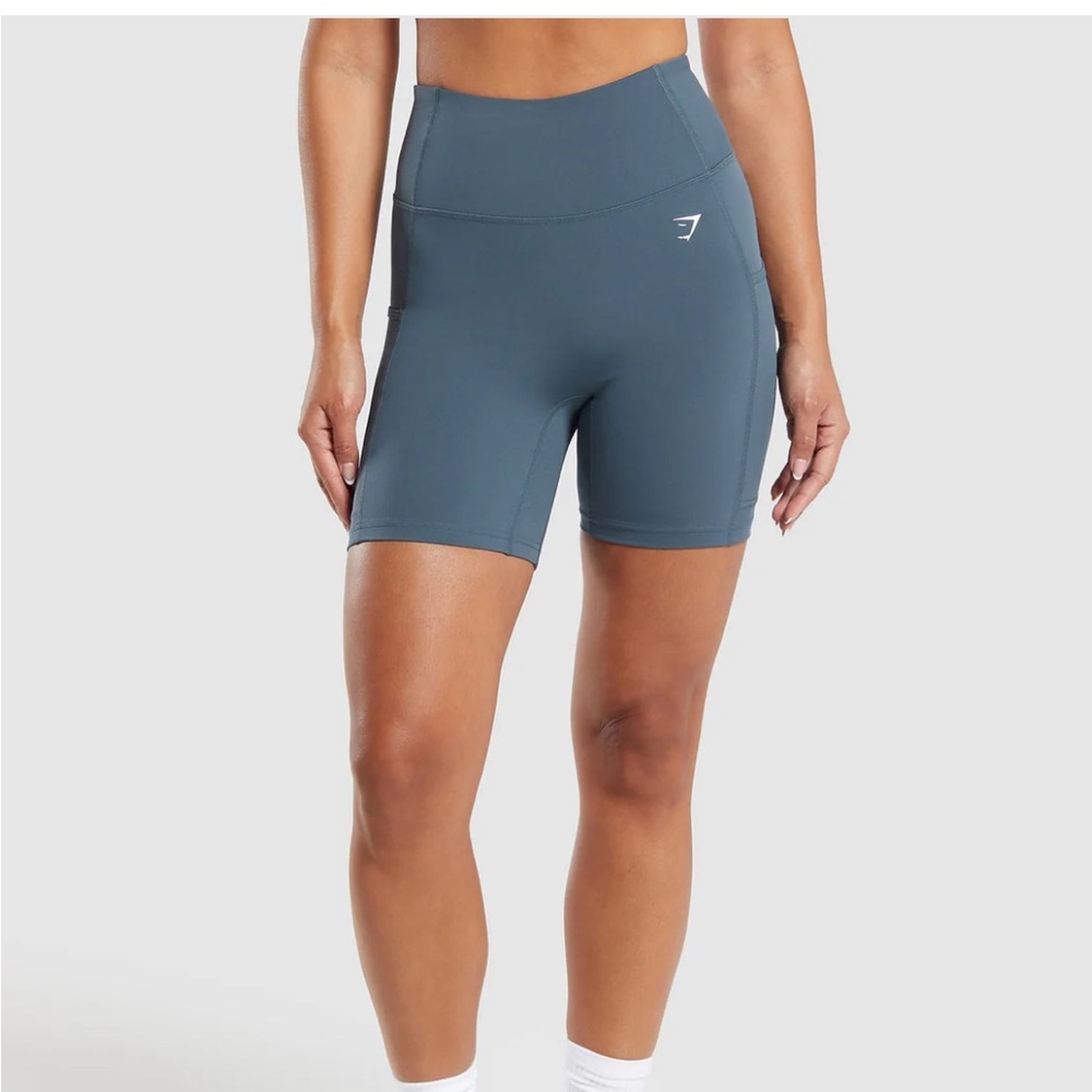 Gymshark Women's Teal Bike Shorts